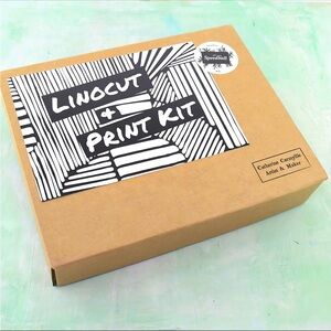 Linocut & Print Art Kit Etsy